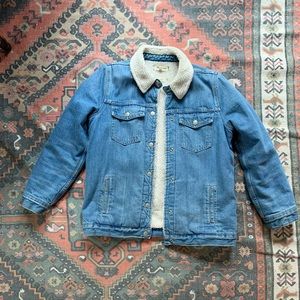 Denim Sherpa Jacket